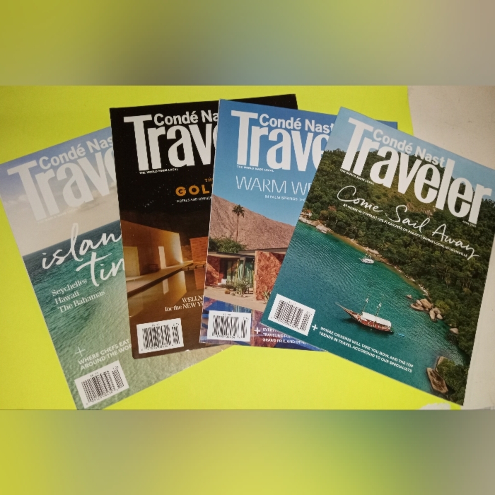 Conde Nast Traveler New Magazine bundle